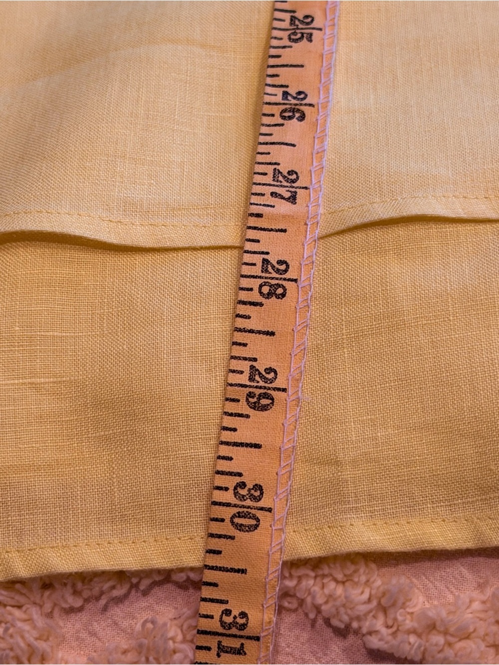 JM Collection Yellow Button-Front Blouse - Picture 8 of 14